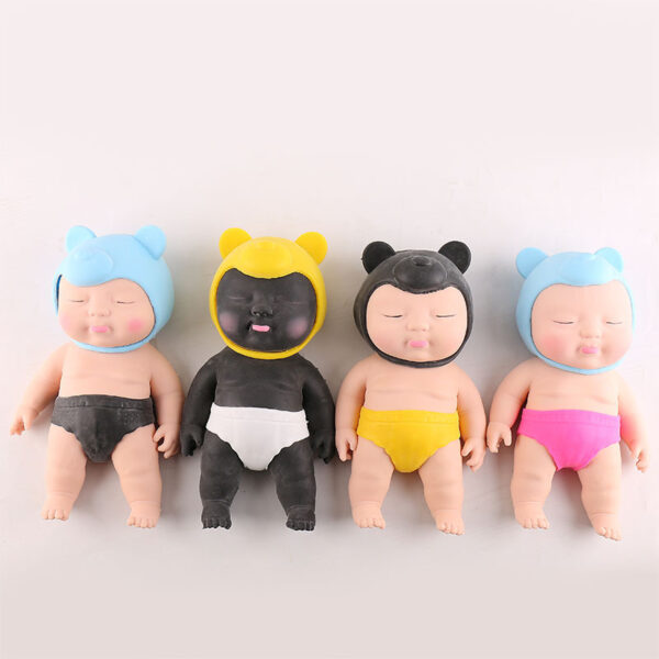 Ultra-soft Cute Baby Shaped Stress Reliever