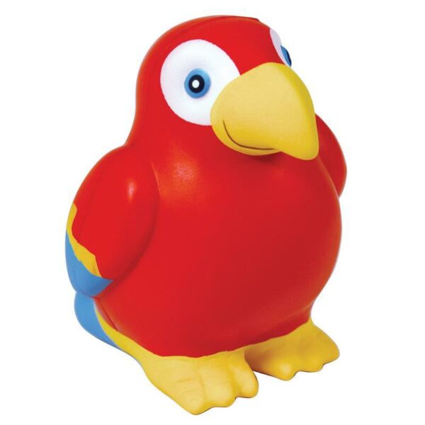 Red Parrot Shaped Stress Reliever