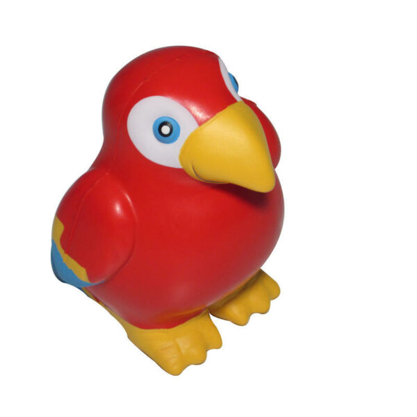 Red Parrot Shaped Stress Reliever