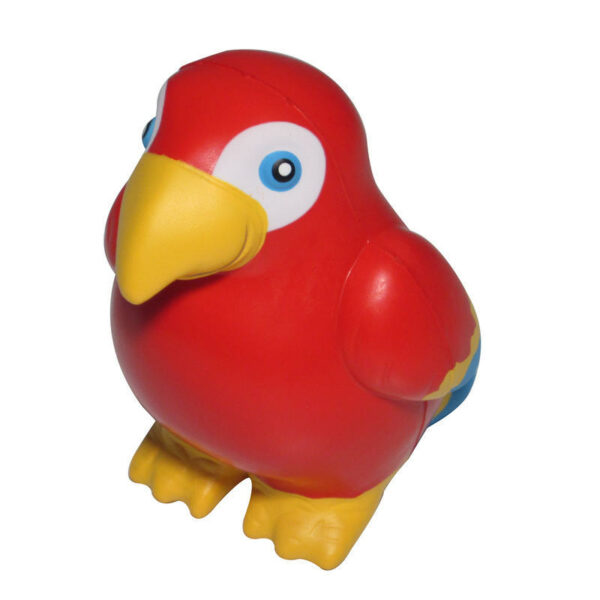 Red Parrot Shaped Stress Reliever