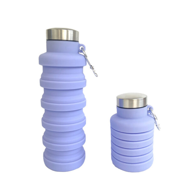 Customized Collapsible Silicone Bottle 17oz