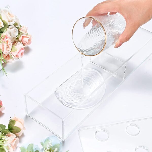 Flower Acrylic Box for Table Decoration