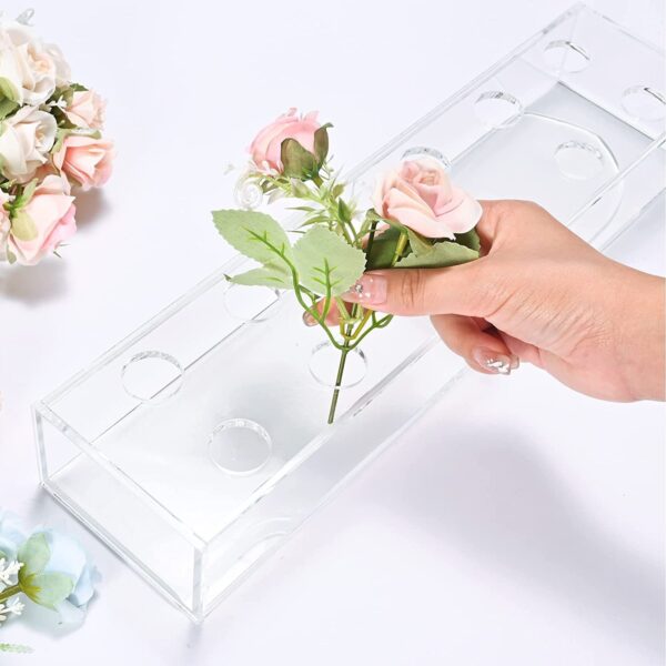 Flower Acrylic Box for Table Decoration