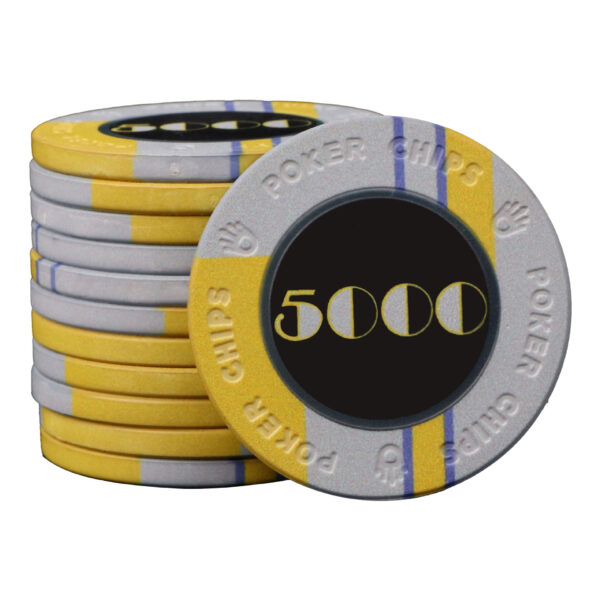 Embossed Ceramic Poker Chip