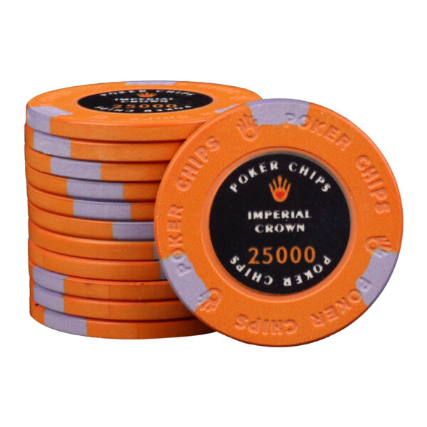 Customized Embossed Ceramic Poker Chip