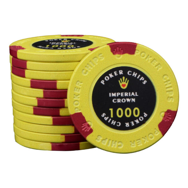 Customized Embossed Ceramic Poker Chip