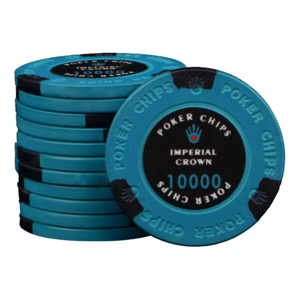 Customized Embossed Ceramic Poker Chip