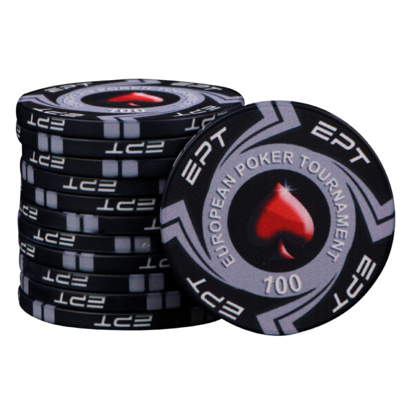 Customized EPT Style Ceramic Poker Chip