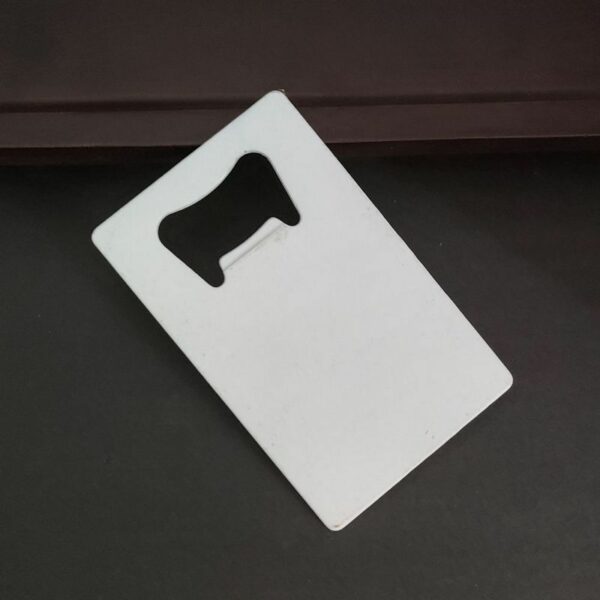 Credit Card Style Stainless Steel Bottle Opener