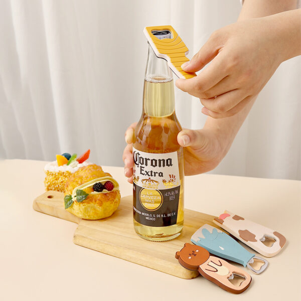 Cartoon Refrigerator Stickers Bottle Opener