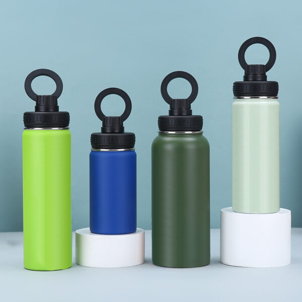 12 OZ New Stainless Steel Insulated Bottle with Magnetic Lid