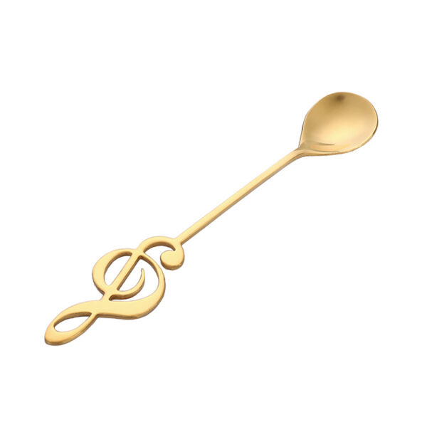 Note-shaped Stainless Steel Coffee Spoon