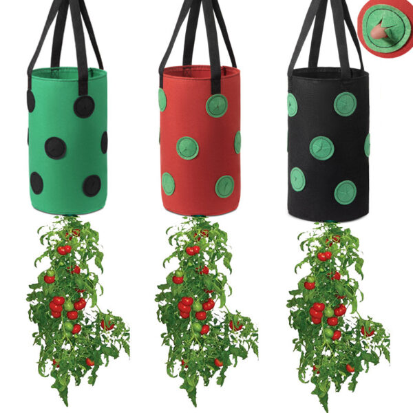 13-hole Hanging Grow Bag with Holes In The Bottom