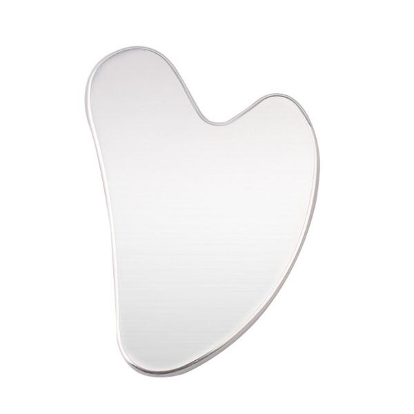 Stainless Steel Heart-shaped Gua Sha Massager