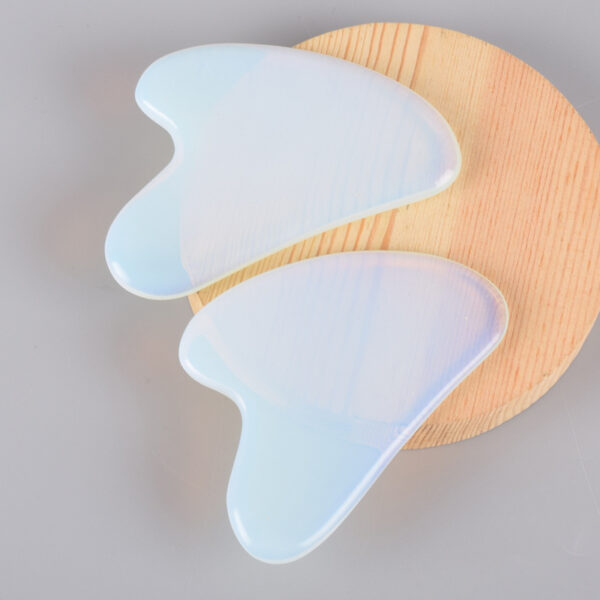 New Heart-shaped Opal Gua Sha Massager