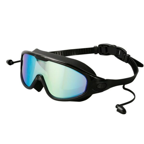 Customized Silicon Anti-fog Swimming Goggles with Earplugs