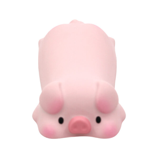 PU Foam Pink Pig Stress Balls with Wrist Pads