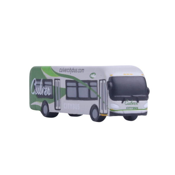 PU Foam Bus-shaped Stress Balls with Your Logo