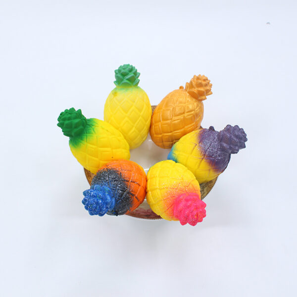 PU Foam Pearly Pineapple Shaped Stress Balls with Your Logo