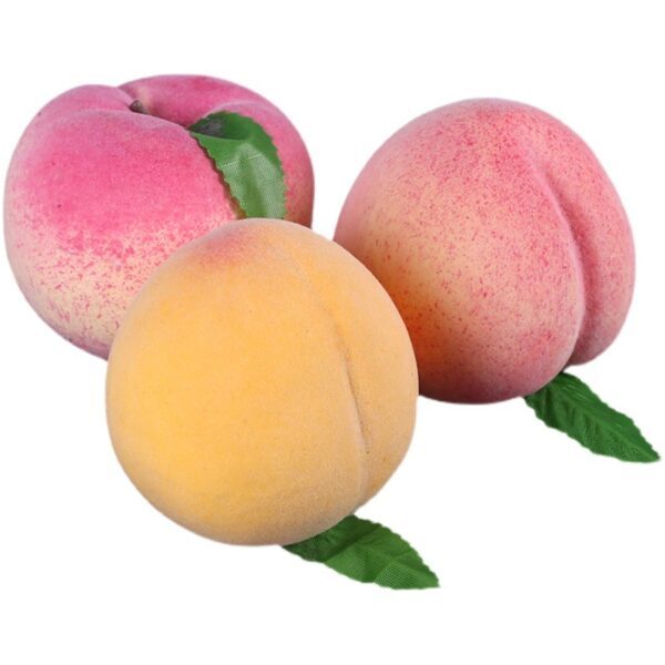 PU Foam Peach Shaped Stress Balls with Your Logo