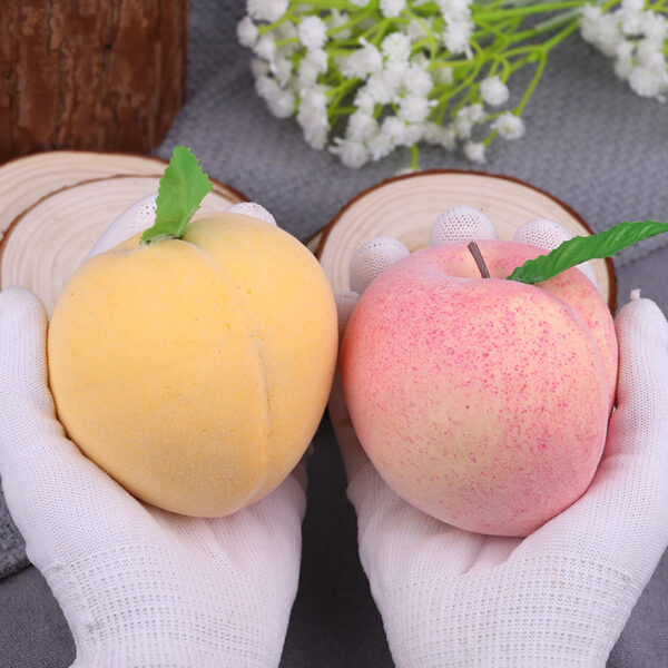 PU Foam Peach Shaped Stress Balls with Your Logo