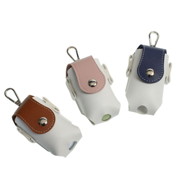 Waist Hanging Portable Mini PU Leather Golf Pouch