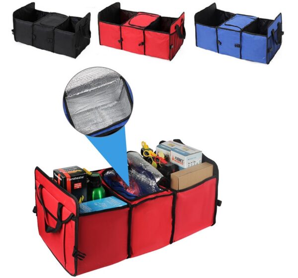 Large capacity Retractable Bag Car Organizer