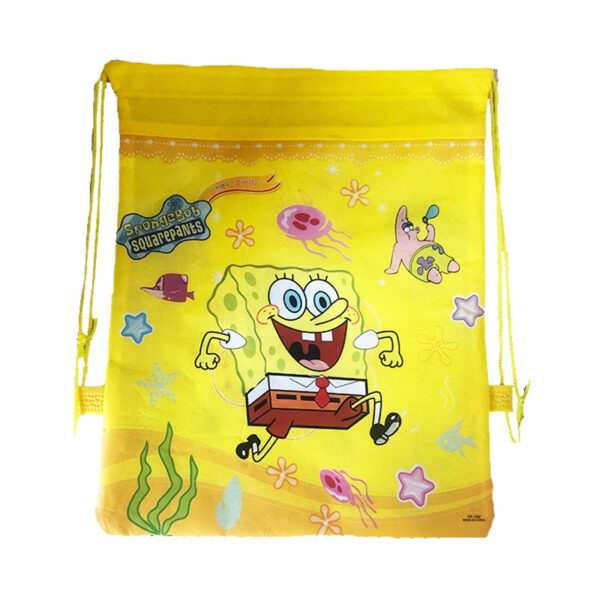 Full Color Non-Woven Drawstring Pouch For Gifts