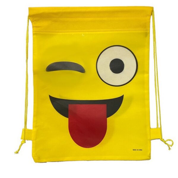 Full Color Non-Woven Drawstring Pouch For Gifts