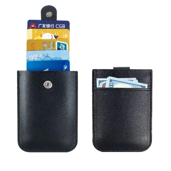 PU Folding Expandable Travel Card Holder