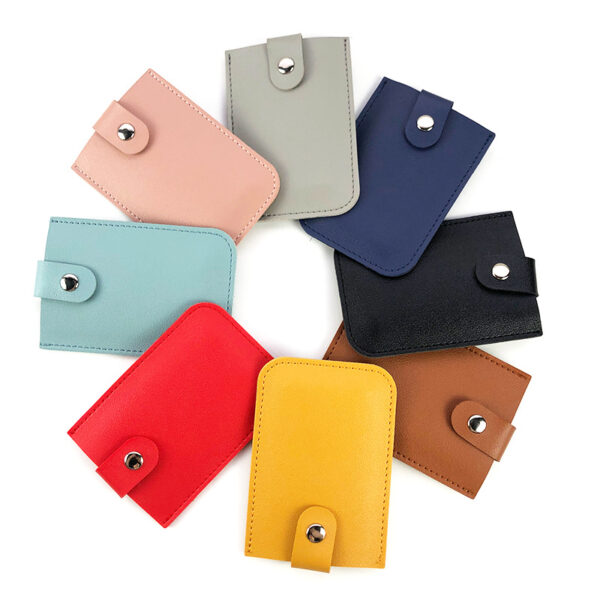 PU Folding Expandable Travel Card Holder