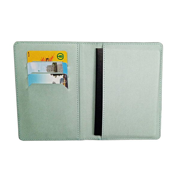 Travel Passport Holder and Luggage Tag Set