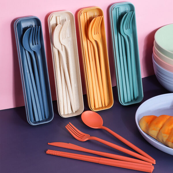 Wheat Straw Tableware Set