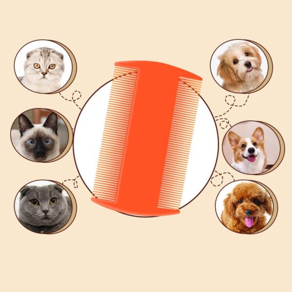 Portable Ultra Dense Tooth Comb for Pets