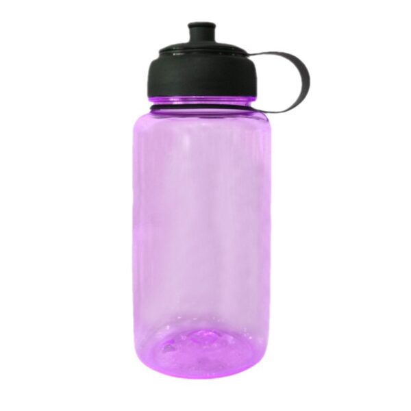 Large Capacity Plastic Water Bottle with Carrying Handle-1000ml