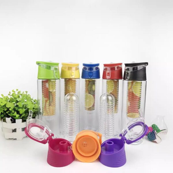 Plastic Fruit Juice Infuser Bottle-23oz