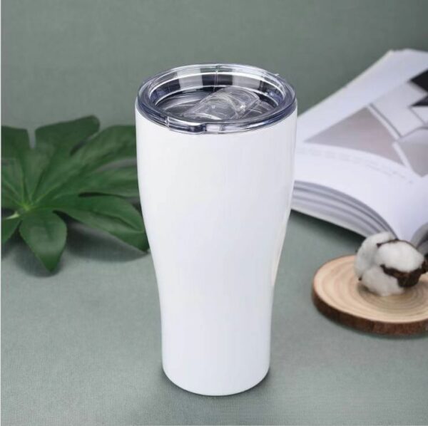 27 oz LUXE Stainless Steel Tumblers Clear Lids (Laser)