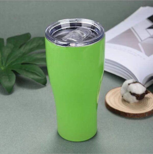 27 oz LUXE Stainless Steel Tumblers Clear Lids (Laser)