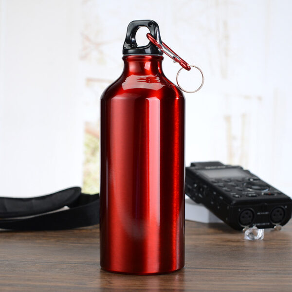 Aluminum Water Bottle with Carabiner