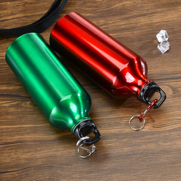 Aluminum Water Bottle with Carabiner