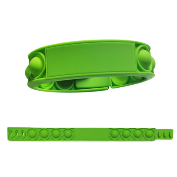 Multi-colored Silicone Pop Bracelet