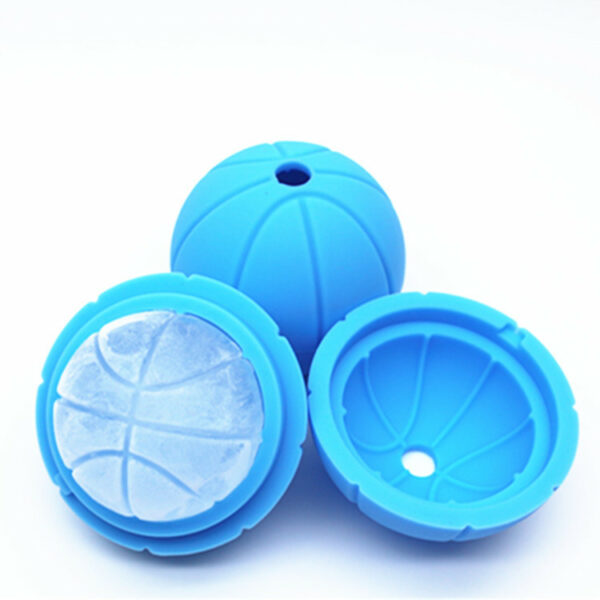 Silicone Basketball Shaped Ice Ball Mold