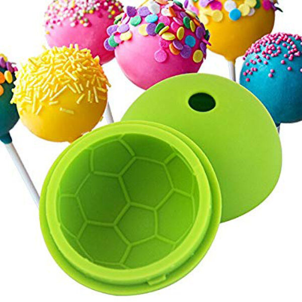 Silicone Soccer Shaped Ice Ball Mold