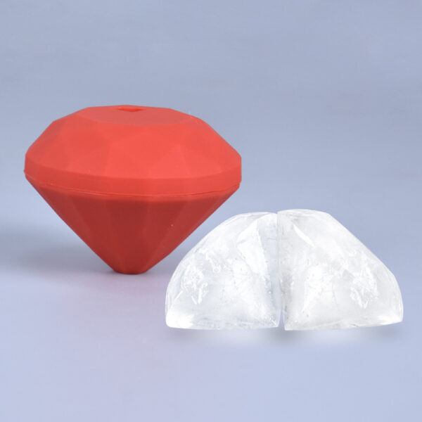 Silicone Diamond Shaped Ice Ball Mold