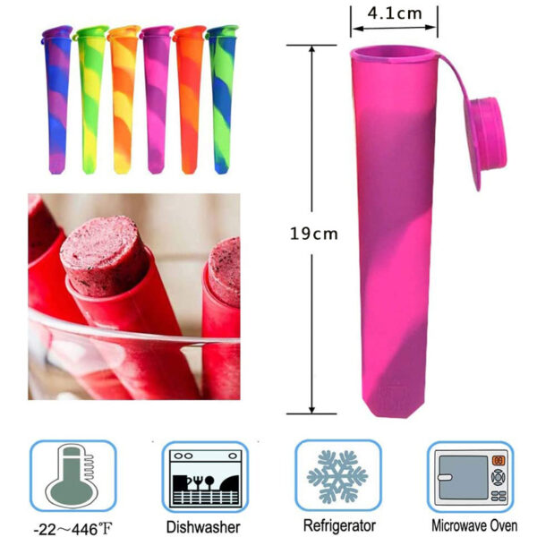 Silicone Popsicle Mold