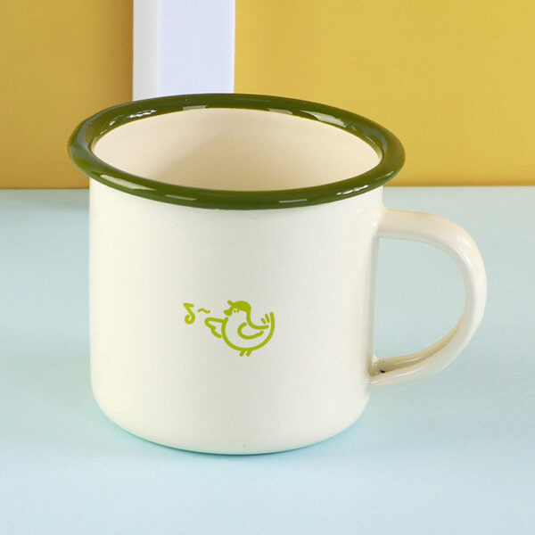 PMS Custom Enamel Camping Mug 16oz