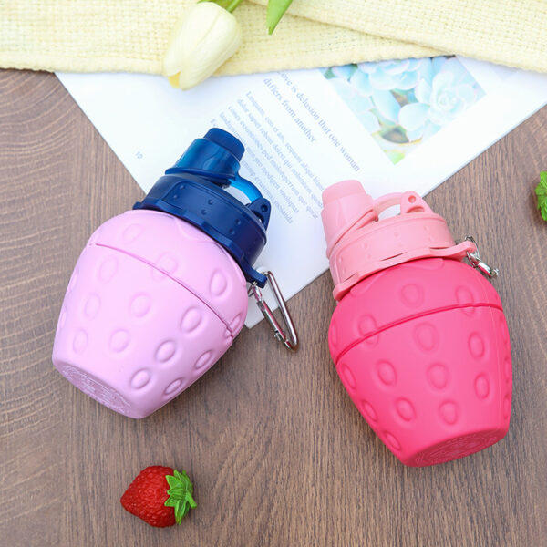 Silicone Travel Sports Water Bottle Outdoor Folding Mug