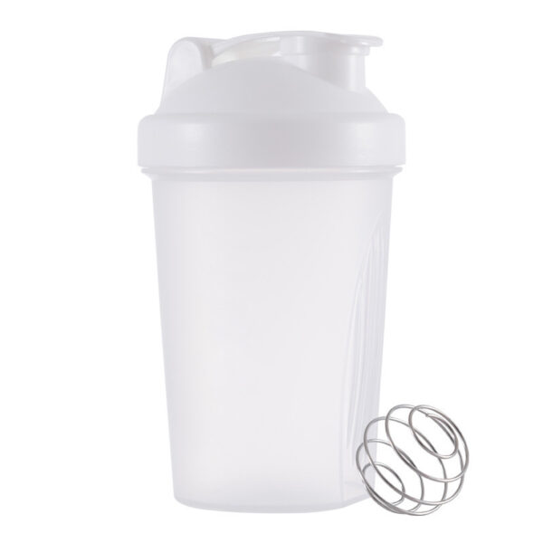 Plastic Shaking Cup 13oz Fitness Water Bottle