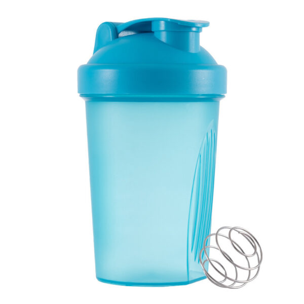 Plastic Shaking Cup 13oz Fitness Water Bottle