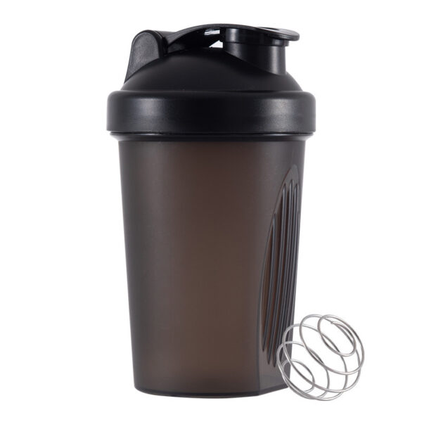 Plastic Shaking Cup 13oz Fitness Water Bottle